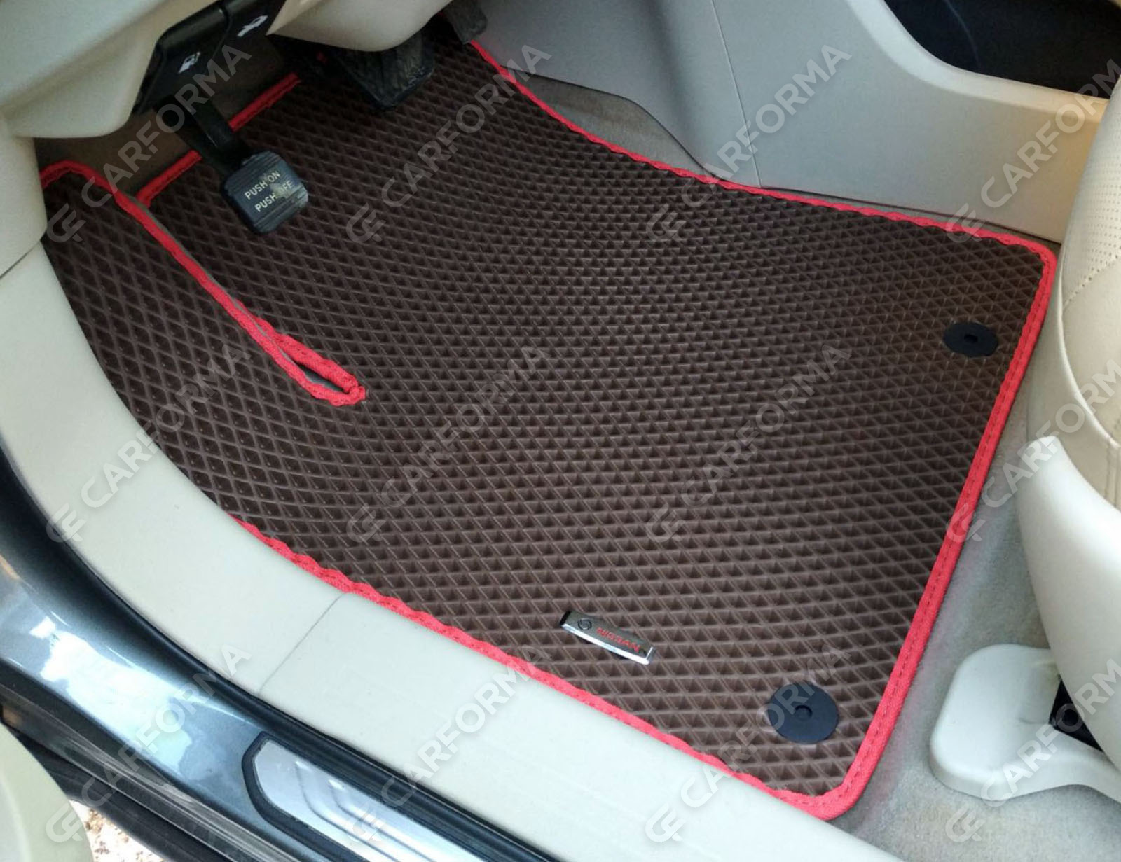 Ворсовые коврики на Nissan Murano (Z52) 2014&nbsp;-&nbsp;2022 в Таганроге