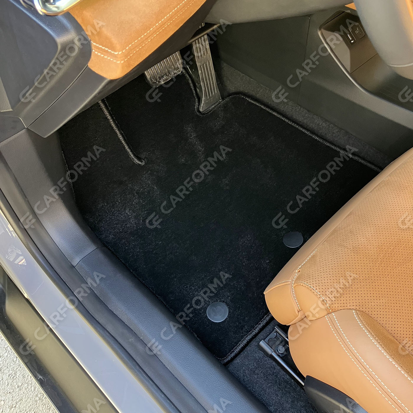 Ворсовые коврики на Mazda EZ-6 2024&nbsp;-&nbsp;2026 в Таганроге