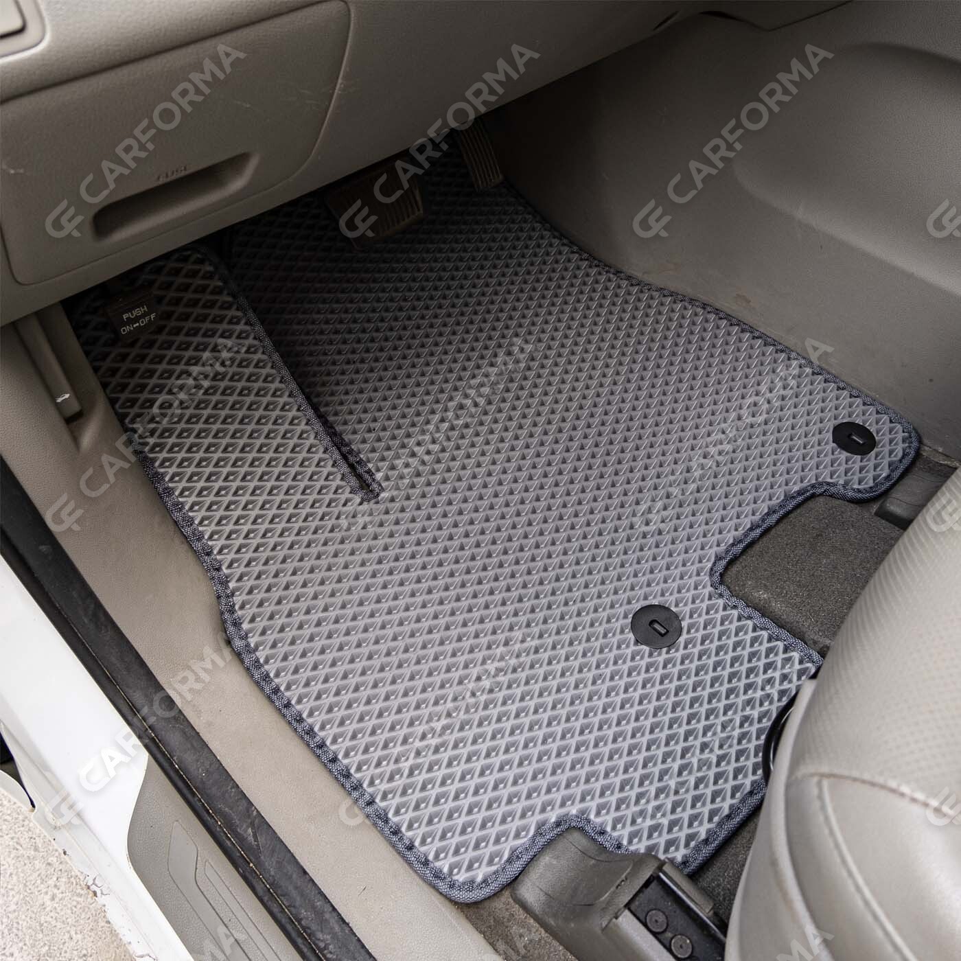 Ворсовые коврики на KIA Carnival III 7 мест 2014&nbsp;-&nbsp;2021 в Таганроге