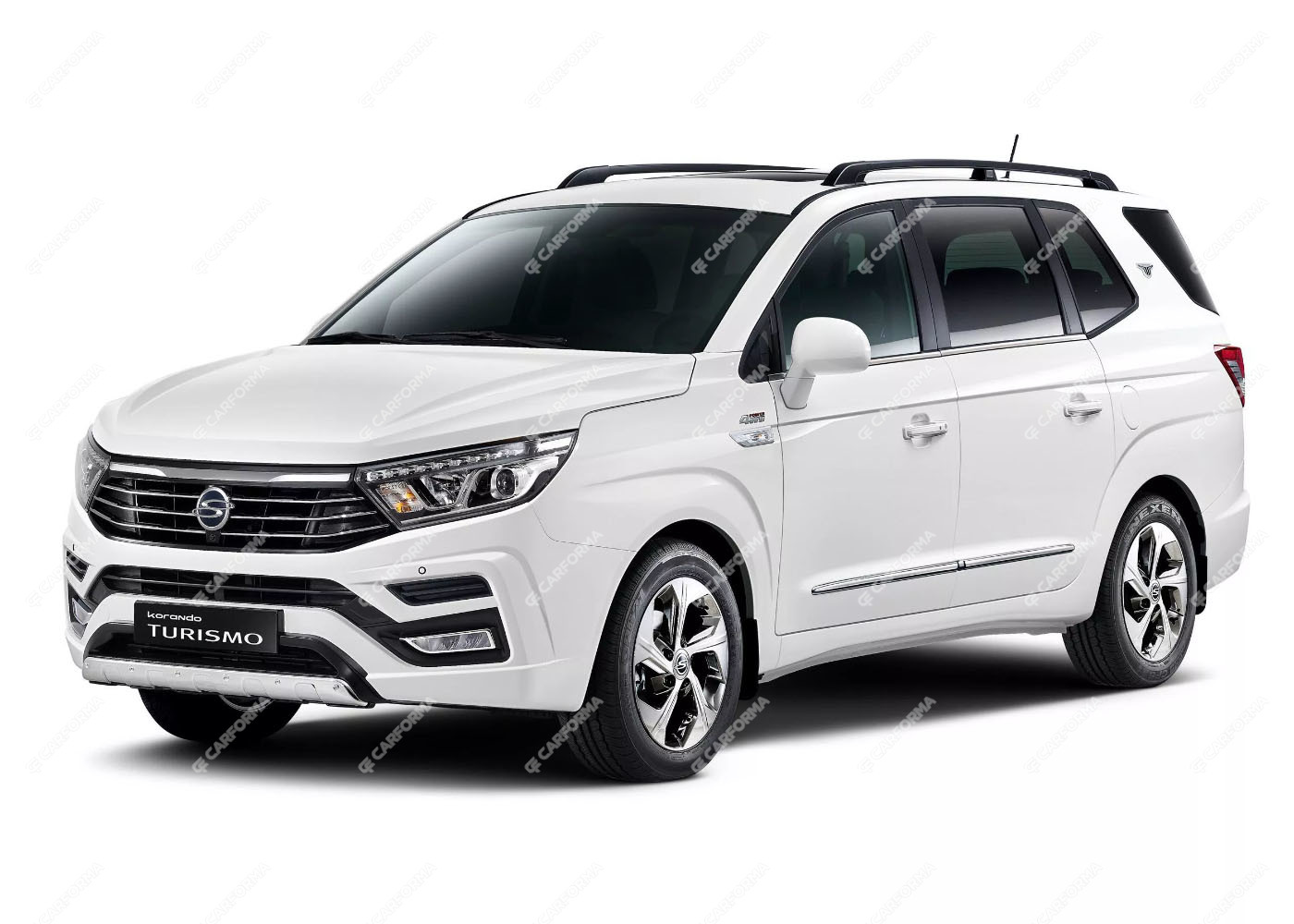 Ворсовые коврики на SsangYong Korando Turismo 2013 - 2025
