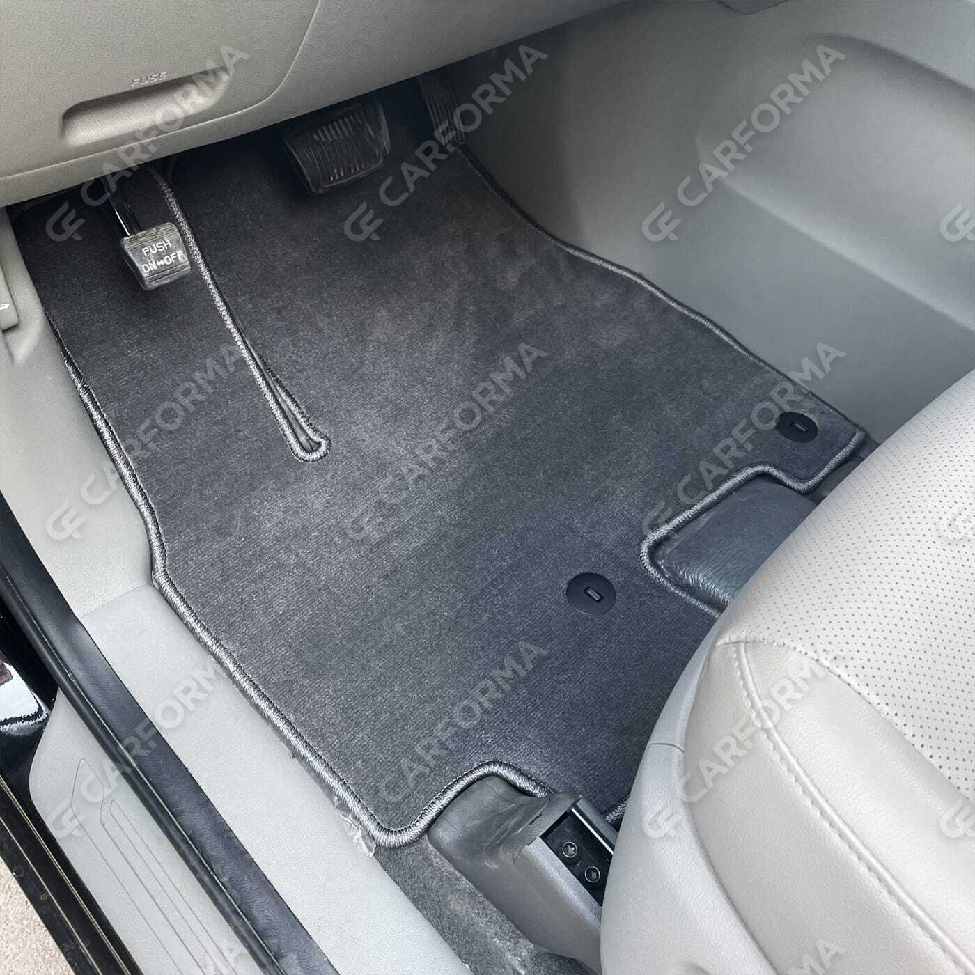 Ворсовые коврики на KIA Carnival III 7 мест 2014&nbsp;-&nbsp;2021 в Таганроге