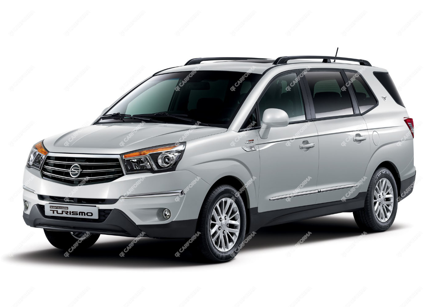 Ворсовые коврики на SsangYong Korando Turismo 2013 - 2025