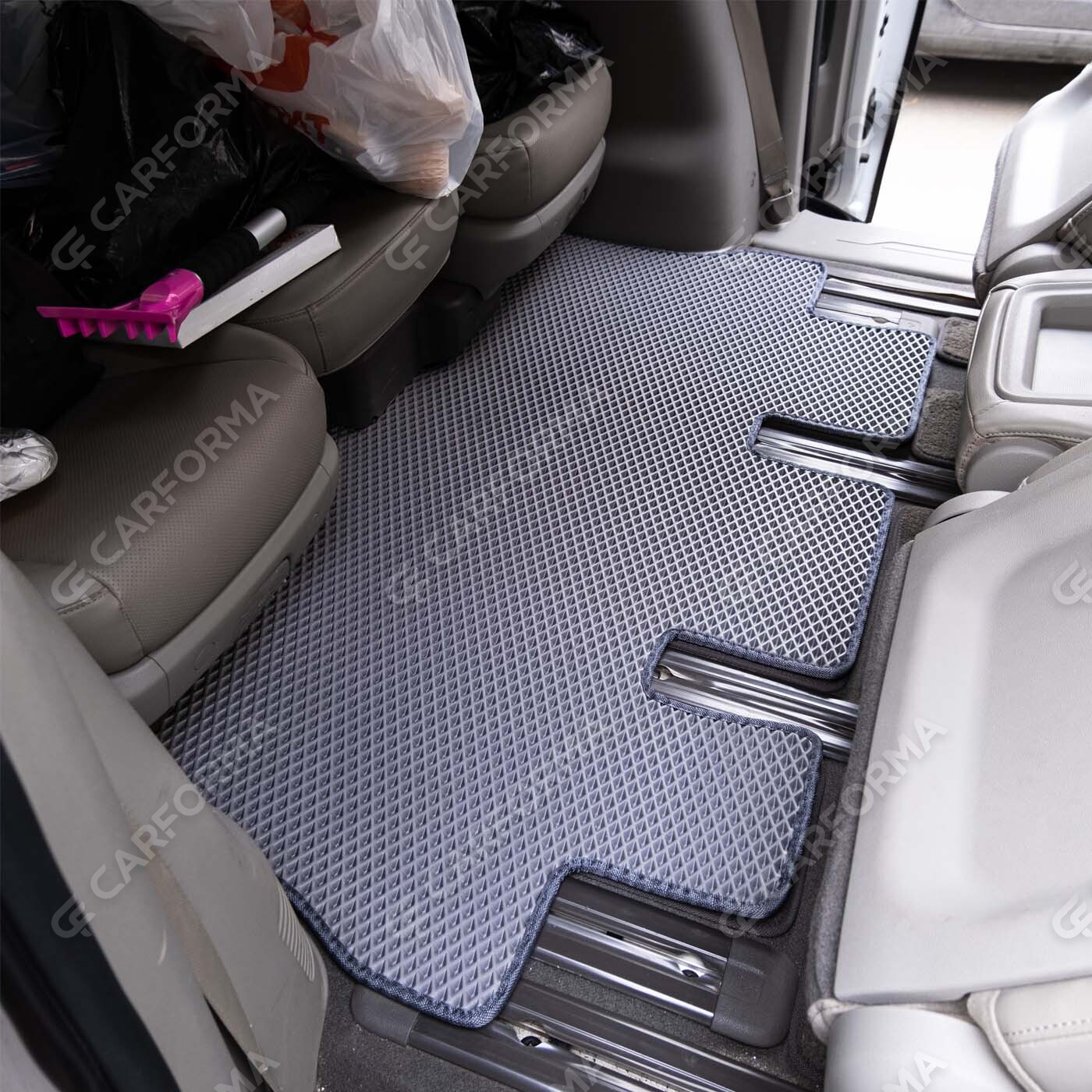 Ворсовые коврики на KIA Carnival III 9 мест и 11 мест 2014&nbsp;-&nbsp;2021 в Таганроге