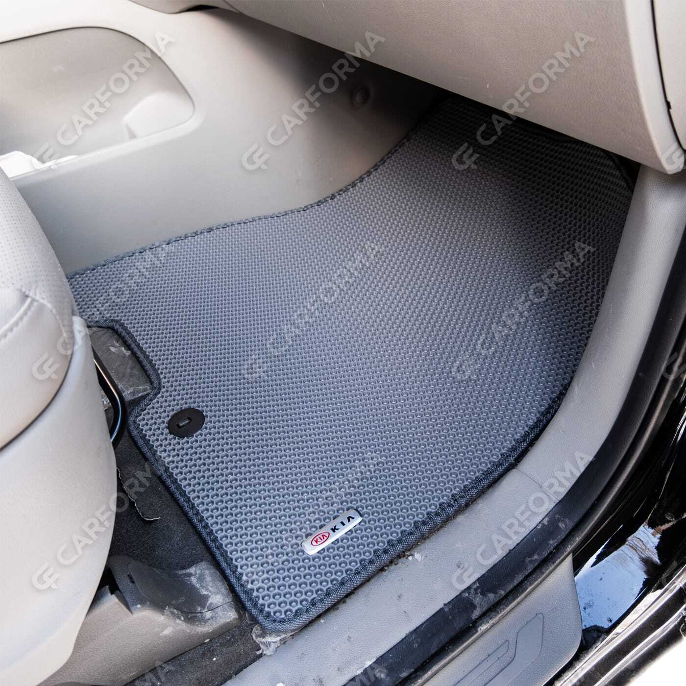 Ворсовые коврики на KIA Carnival III 7 мест 2014&nbsp;-&nbsp;2021 в Таганроге