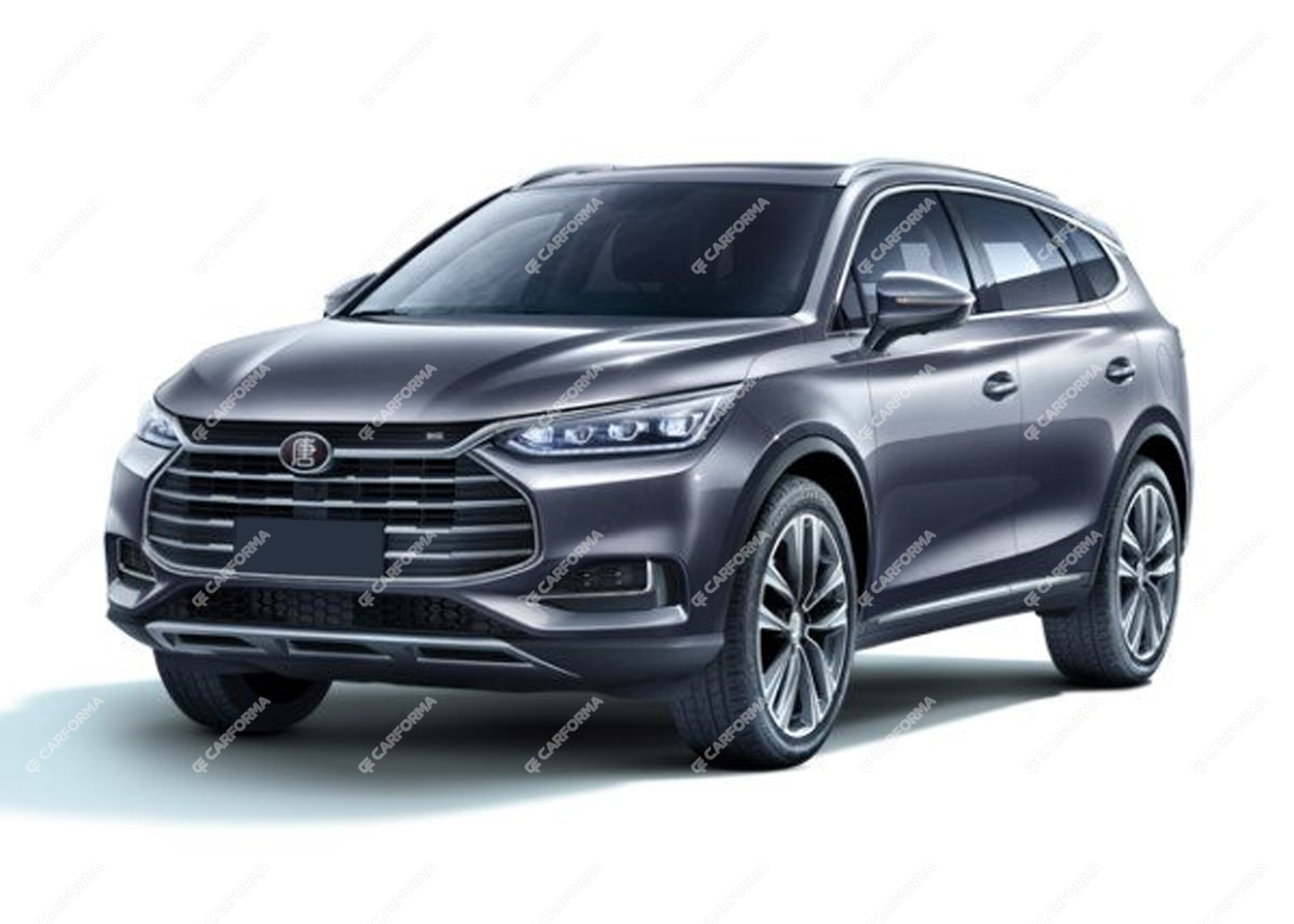 Ворсовые коврики на BYD Tang DM-i 2018 - 2025