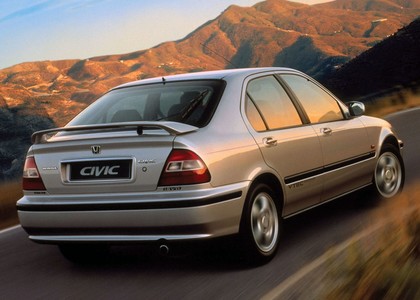 Ворсовые коврики на Honda Civic VI 5d 1995 - 2000 в Таганроге