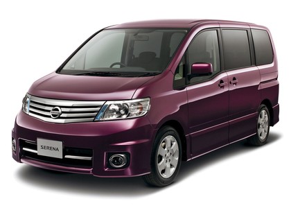 Ворсовые коврики на Nissan Serena (C25) 2005 - 2010 в Таганроге