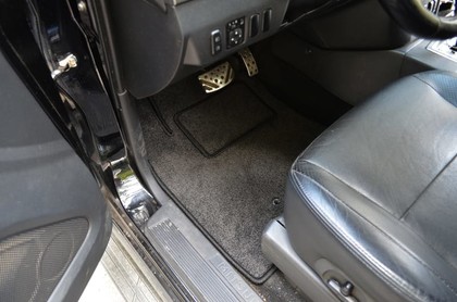 Ворсовые коврики на Mitsubishi Pajero IV 2006 - 2021 в Таганроге