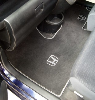 Ворсовые коврики на Honda Zest 2006 - 2012 в Таганроге
