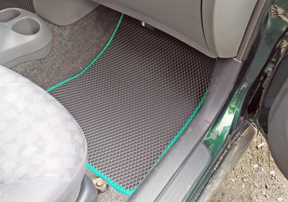 Ворсовые коврики на Toyota Echo 1999 - 2006 в Таганроге