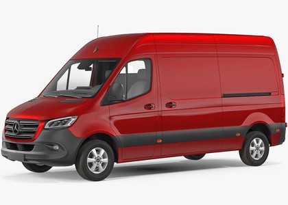 Ворсовые коврики на Mercedes Sprinter (W907/W910) 2018 - 2025 в Таганроге