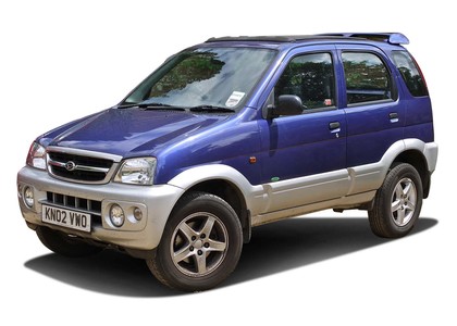 Ворсовые коврики на Daihatsu Terios I 1997 - 2006 в Таганроге