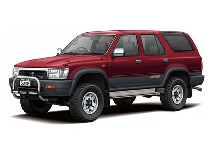 Ворсовые коврики на Toyota Hilux Surf II 1989 - 1995 в Таганроге