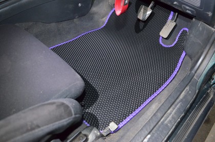 Ворсовые коврики на Toyota Starlet (P80) 1989 - 1995 в Таганроге