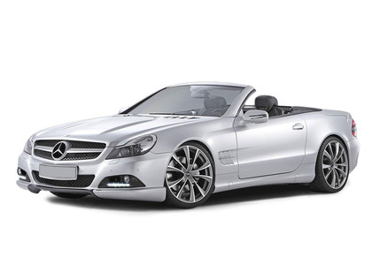 Ворсовые коврики на Mercedes SL (R230) 2001 - 2011 в Таганроге