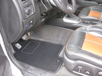 Ворсовые коврики на Hummer H3 2005 - 2010 в Таганроге