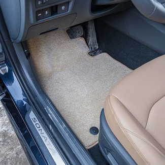 Ворсовые коврики на Hyundai Sonata 8 (DN8) 2019 - 2025 в Таганроге