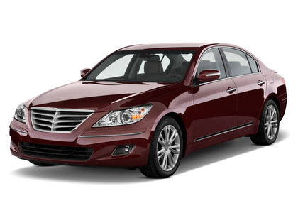 Ворсовые коврики на Hyundai Genesis I 2008 - 2014 в Таганроге