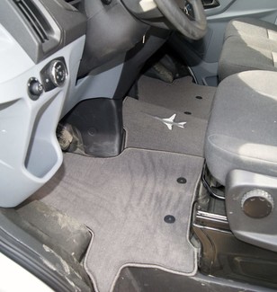 Ворсовые коврики на Ford Transit VII 2014 - 2025 в Таганроге