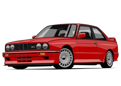 Ворсовые коврики на BMW 3 (E30) 1982 - 1994 в Таганроге
