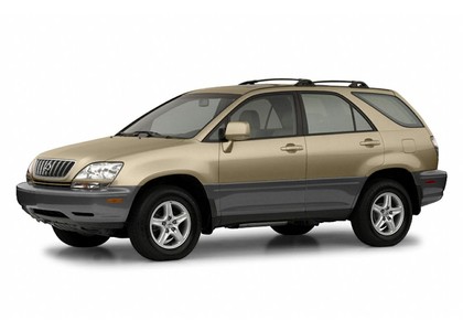Ворсовые коврики на Lexus RX I 1997 - 2003 в Таганроге
