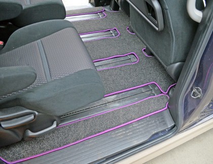 Ворсовые коврики на Honda StepWGN V 2015 - 2022 в Таганроге