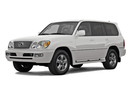 Ворсовые коврики на Lexus LX 470 1997 - 2007 в Таганроге