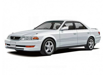 Ворсовые коврики на Toyota Mark II (100) 1996 - 2001 в Таганроге