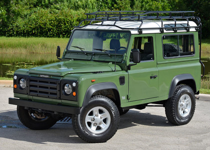 Ворсовые коврики на Land Rover Defender 90 1983 - 2016 в Таганроге