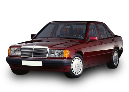 Ворсовые коврики на Mercedes 190 (W201) 1982 - 1993 в Таганроге