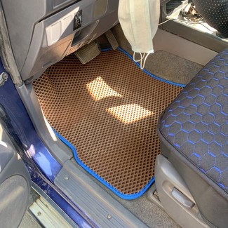 Ворсовые коврики на Toyota Land Cruiser Prado 95 1996 - 2002 в Таганроге