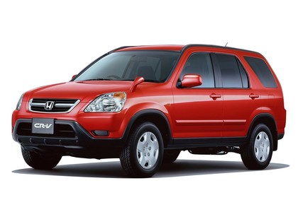 Ворсовые коврики на Honda CR-V II 2001 - 2006 в Таганроге