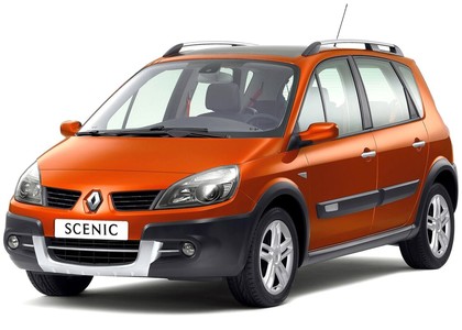 Ворсовые коврики на Renault Scenic II 2003 - 2010 в Таганроге