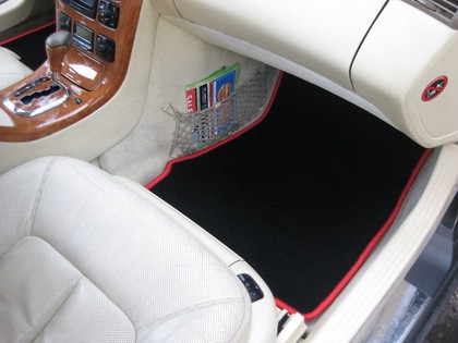 Ворсовые коврики на Mercedes CL (C215) 1998 - 2006 в Таганроге