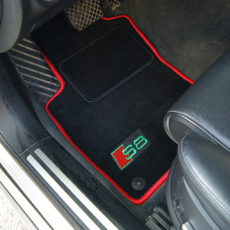 Ворсовые коврики на Audi S8 (D3) 2006 - 2011 в Таганроге