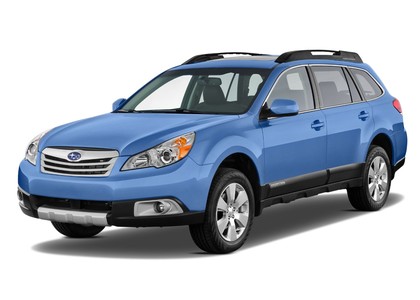 Ворсовые коврики на Subaru Outback IV 2009 - 2015 в Таганроге