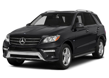 Ворсовые коврики на Mercedes ML (W166) 2011 - 2015 в Таганроге