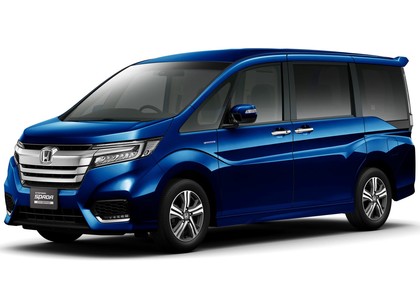 Ворсовые коврики на Honda StepWGN V 2015 - 2022 в Таганроге