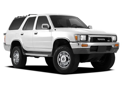 Ворсовые коврики на Toyota 4runner II 1989 - 1995 в Таганроге