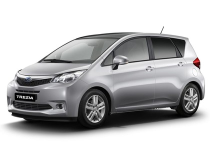 Коврики на Subaru Trezia 2010 - 2016 в Таганроге