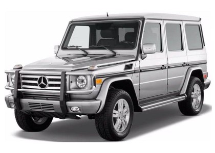 Ворсовые коврики на Mercedes G (W463) рестайлинг 2001 - 2018 в Таганроге