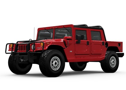Ворсовые коврики на Hummer H1 1992 - 2006 в Таганроге