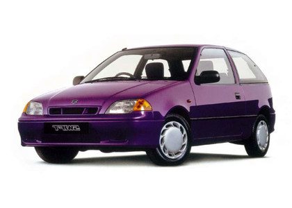 Ворсовые коврики на Suzuki Swift II Европа 1989 - 2004 в Таганроге