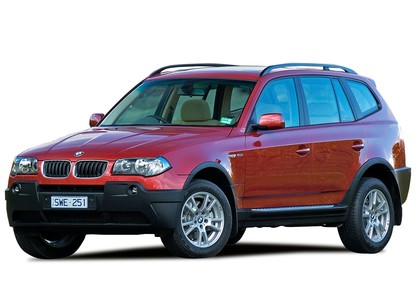 Ворсовые коврики на BMW X3 (E83) 2003 - 2011 в Таганроге
