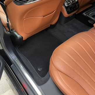 Ворсовые коврики на Mercedes S (W223, V223) 2020 - 2025 в Таганроге