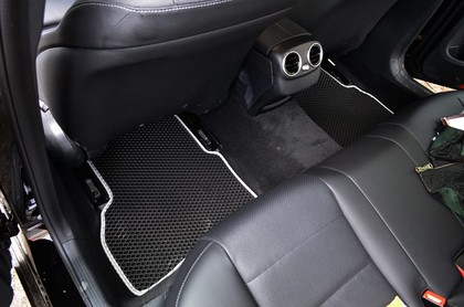 Ворсовые коврики на Mercedes C (W205) 2014 - 2023 в Таганроге