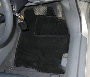 Ворсовые коврики на Mazda Demio II (DY) 2002 - 2007 в Таганроге