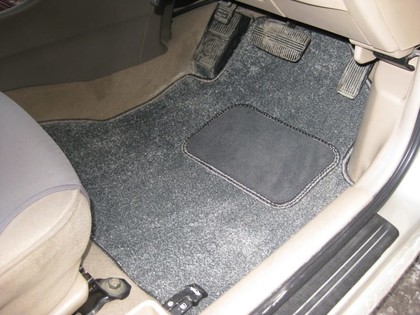 Ворсовые коврики на Nissan Bluebird Sylphy (G10) 2000 - 2006 в Таганроге