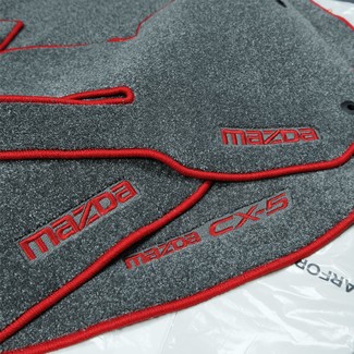 Ворсовые коврики на Mazda CX5 I 2011 - 2017 в Таганроге