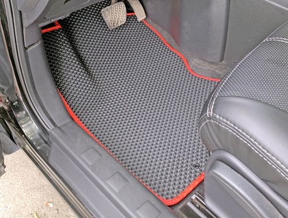 Ворсовые коврики на Nissan X-Trail II 2007 - 2015 в Таганроге